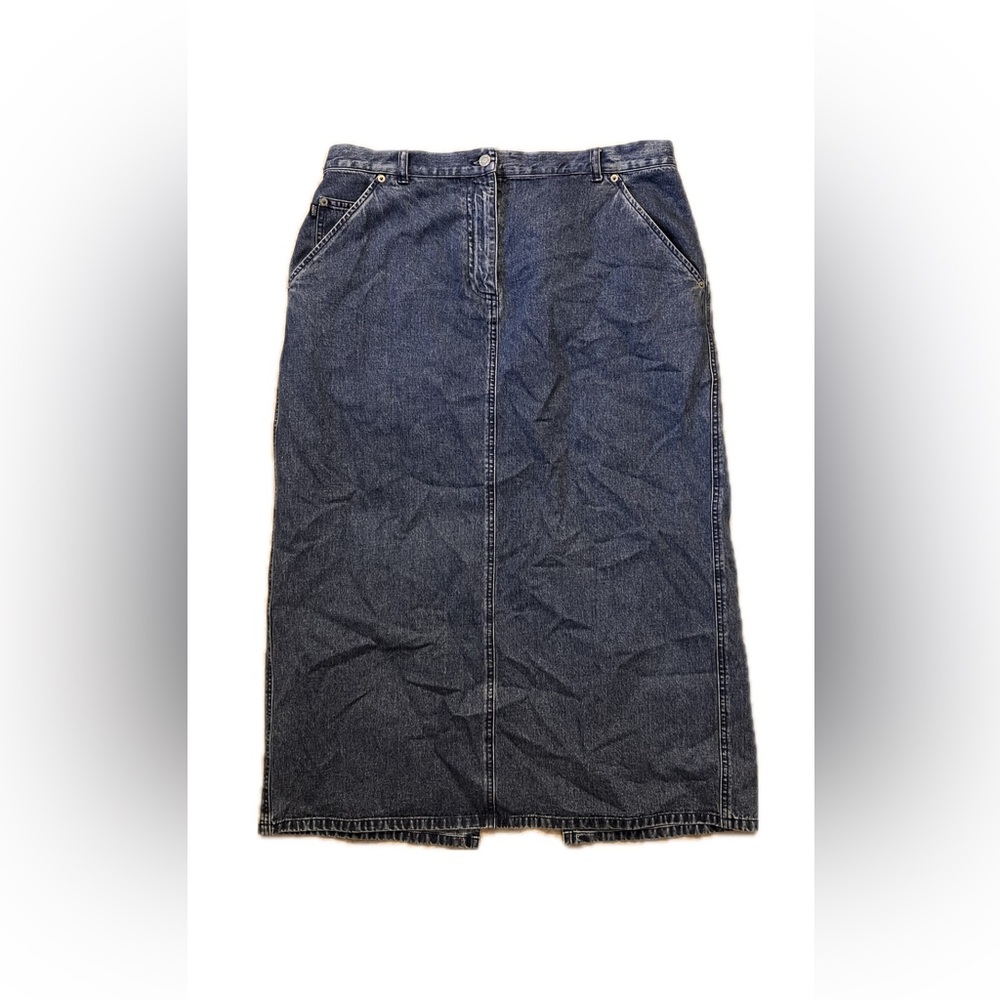 Vintage Ralph Lauren Long Denim Skirt